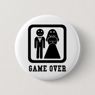 Überspielen Bachelor Stag Party Gift (Schwarz/We Button
