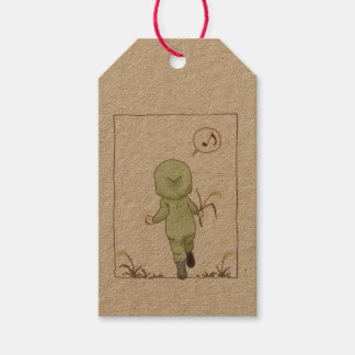 Überspringen mit Foxtail-Geschenketiketten Geschenkanhänger