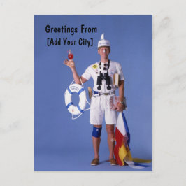 Überspringen Sayles™_humorvolle Grüße aus Postkart Postkarte