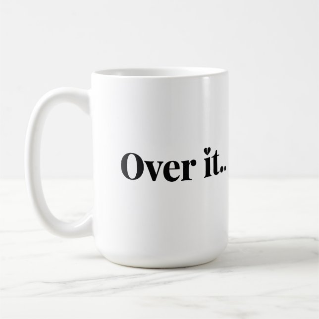 Überstanden...  kaffeetasse (Links)