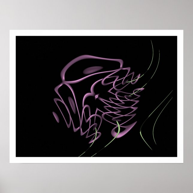 Überstimulation Poster (Vorne)