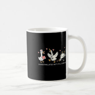Überstimuliert, aber immer noch fürsorgliche lusti kaffeetasse