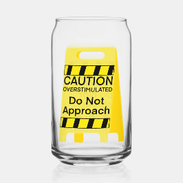 Überstimulierte Glasdose Dosenglas