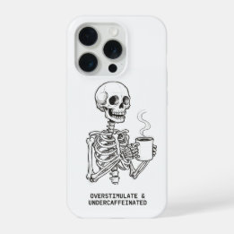 Überstimuliertes & Unterkoffeiniertes Handyhülle iPhone 15 Pro Hülle
