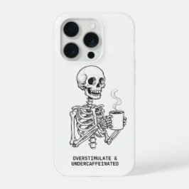 Überstimuliertes & Unterkoffeiniertes Handyhülle iPhone 15 Pro Hülle