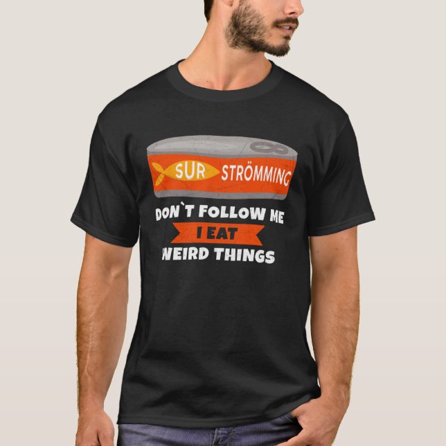 Überströmung Fische Zehe mit deutschem Text T-Shirt (Vorderseite)