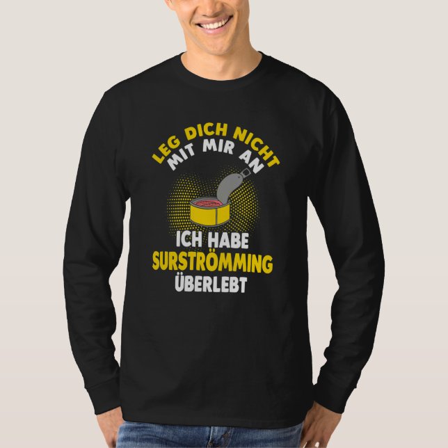 Überströmung Heringsfische Pombische Stinkfische T-Shirt (Vorderseite)