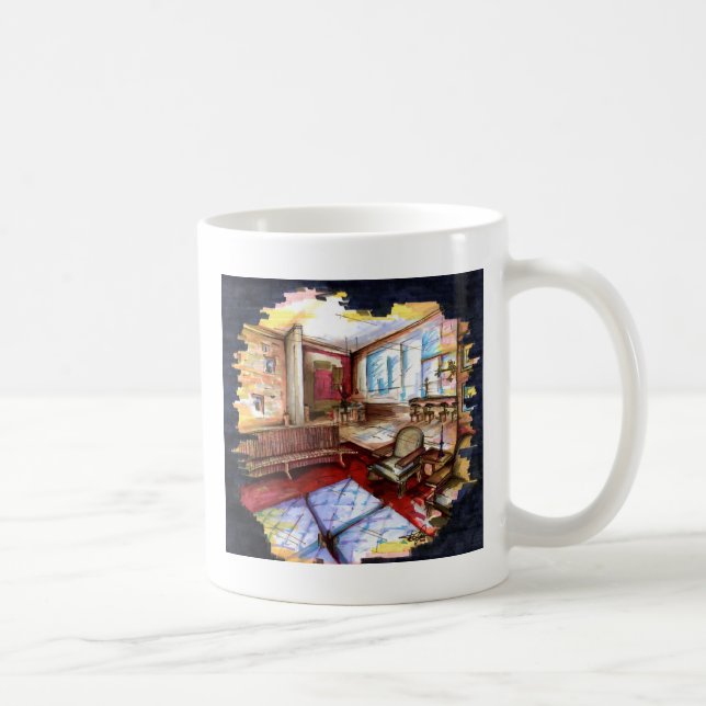 "Übertragend" durch Thompson Kellett Kaffeetasse (Rechts)