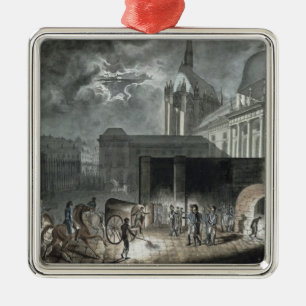 Übertragengefangene zum Conciergerie Silbernes Ornament
