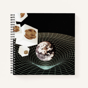 Übertragung in ein anderes Universum Notizbuch