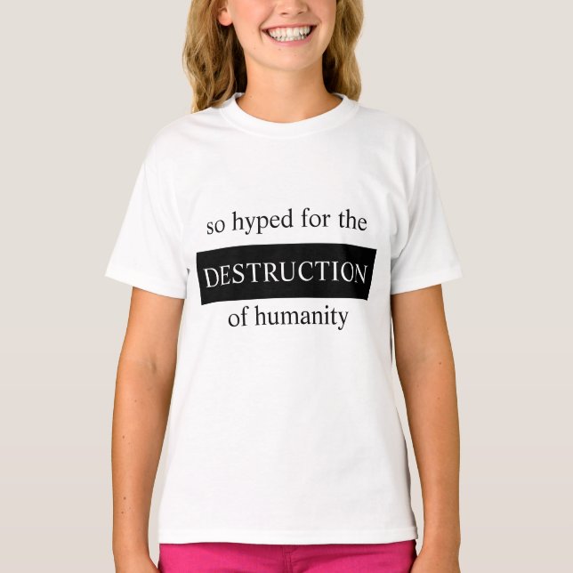 Übertreibung T-Shirt (Vorderseite)