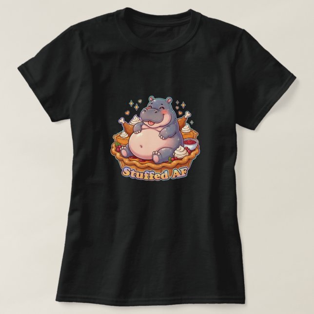 Übervoll gefüllt T-Shirt (Design vorne)