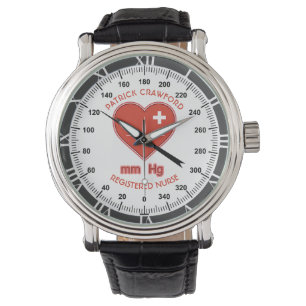 Überwachung des Blutdrucks Krankenpflege Arzt Ges Armbanduhr
