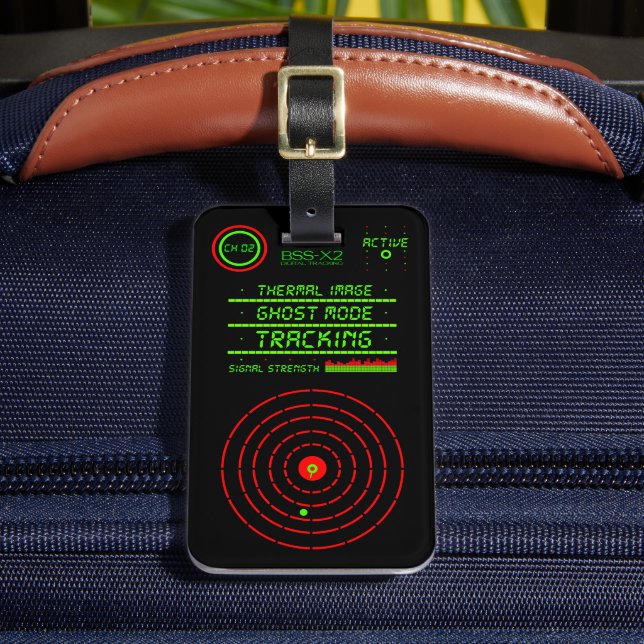 Überwachung des Fakes des digitalen Überwachungssy Gepäckanhänger (Vorderseite Insitu 2)