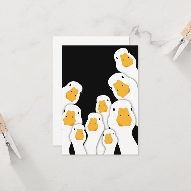 Überwachung durch Eerie: Geese-Überwachung aus dem (Vorderseite/Rückseite Beispiel)