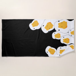 Überwachung durch Eerie: Geese-Überwachung aus dem Strandtuch