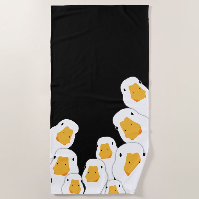 Überwachung durch Eerie: Geese-Überwachung aus dem Strandtuch (Vorderseite)