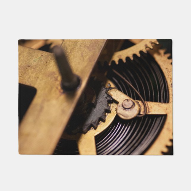Überwachungsmechanismus Abstrakt Fußmatte (Vorderseite)