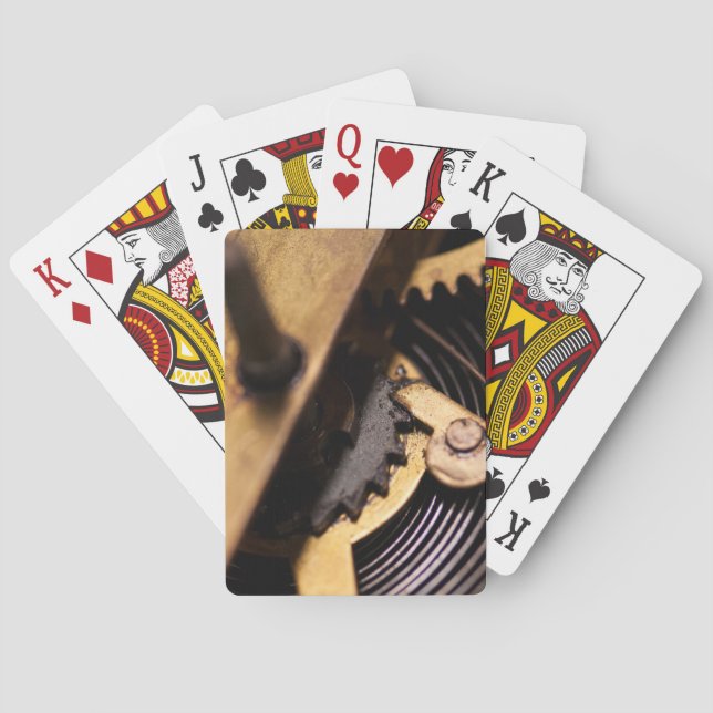 Überwachungsmechanismus Abstrakt Spielkarten (Rückseite)