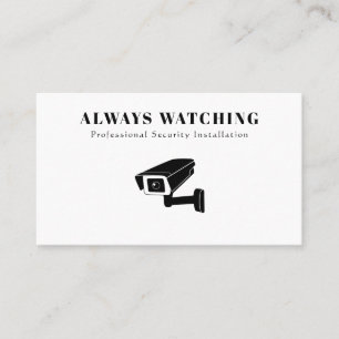 Überwachungssystem CCTV-Kamera für Sicherheitslösu Visitenkarte