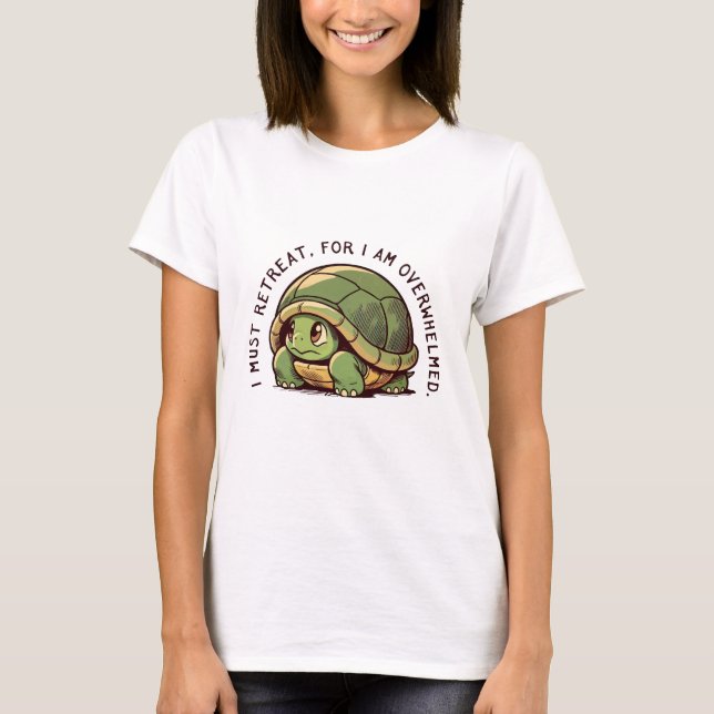 Überwältigende Schildkröte T-Shirt (Vorderseite)