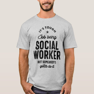 Überweisung zum Arbeitsplatz der Sozialarbeiter T-Shirt