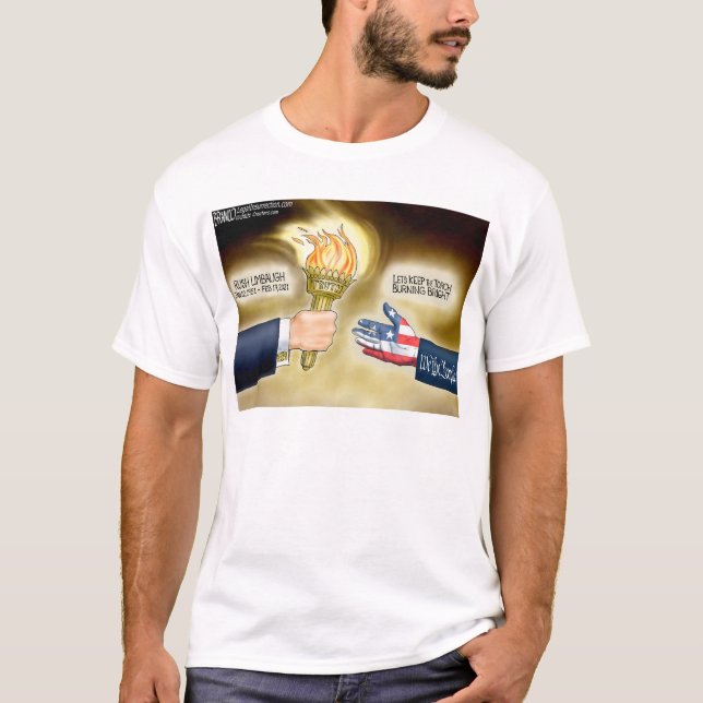 Überwindung der Torche der Wahrheit T-Shirt (Vorderseite)