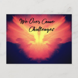 Überwindung eines Verlustes eines Begleiters oder Postkarte