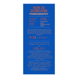 Überwindung Werbekarte