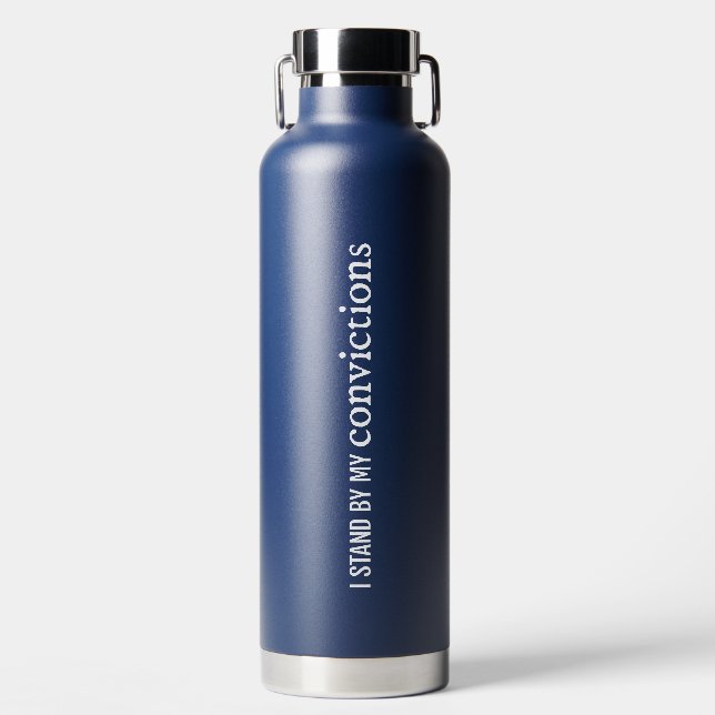 Überzeugungen Vakuum isolierte Flasche (Vorderseite)