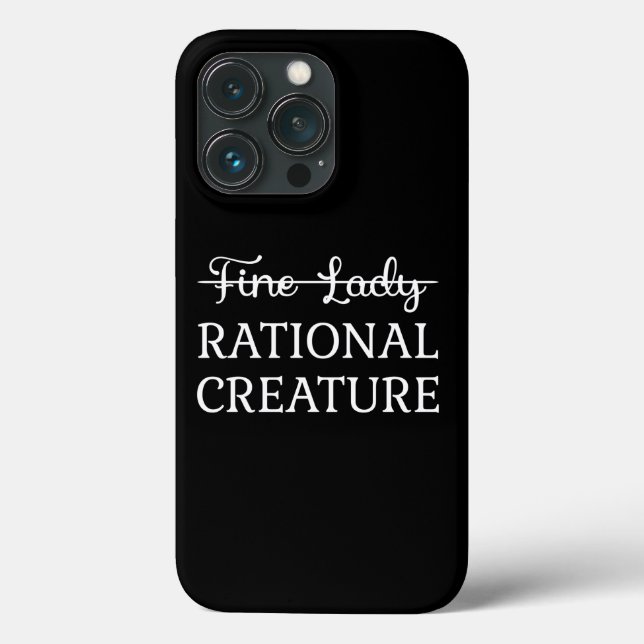 Überzeugungskraft Jane Austen - Rational Creature  Case-Mate iPhone Hülle (Rückseite)