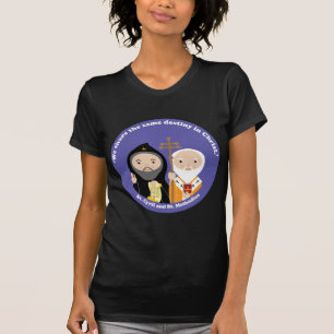 Überziehschutzanlage. Cyril und Methodius T-Shirt