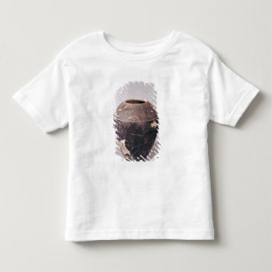 Überzug-Vase verziert mit wallend Linien Kleinkind T-shirt
