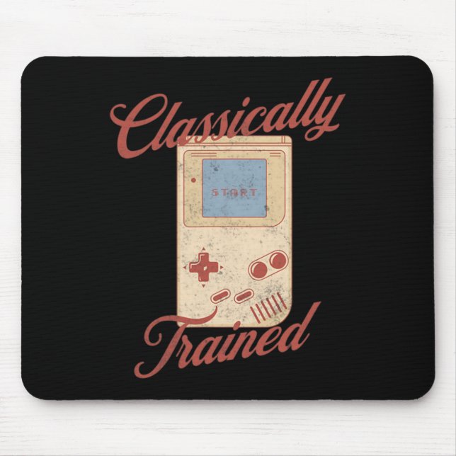 Übete Vintage Retro-Videospielhallen Mousepad (Vorne)