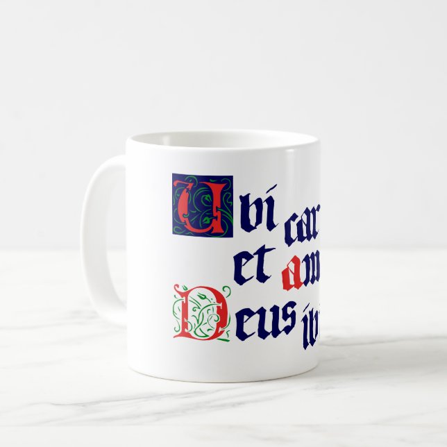 Ubi Caritas Kaffeetasse (Vorderseite Links)
