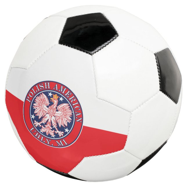 Ubly Michigan Polish Fußball (Dreiviertel)