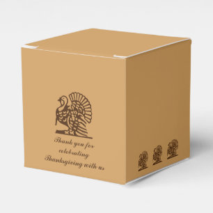 Übrig gebliebener Kasten "der Erntedank-Türkei" Geschenkschachtel