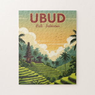 Ubud Bali Indonesien Reise Puzzle