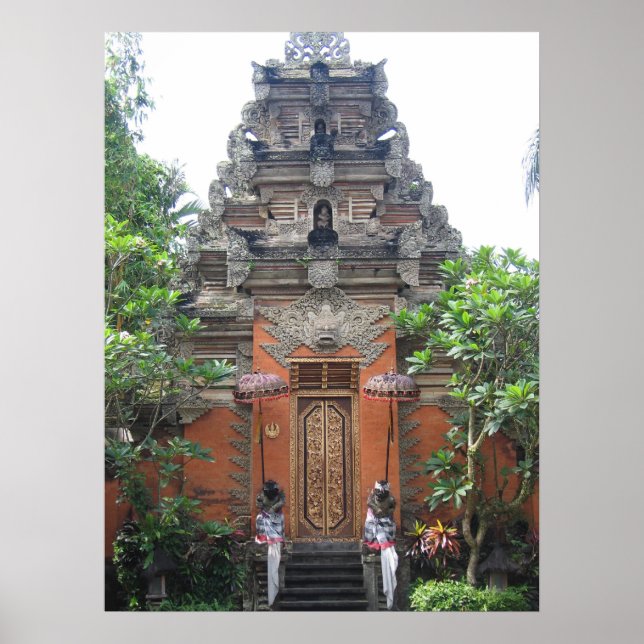 Ubud Village Bali Poster (Vorne)