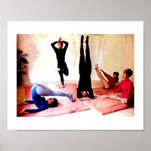 Übung Behalte Ihnen Young Poster