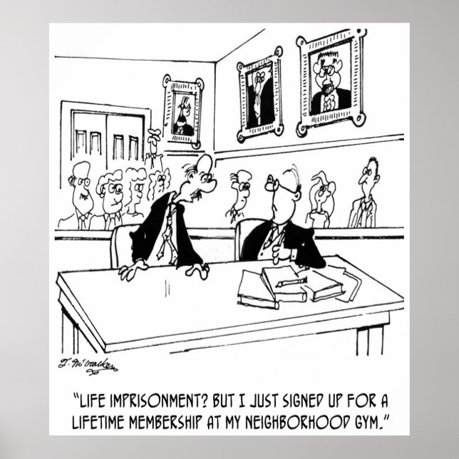 Übung Cartoon 5311 Poster (Vorne)