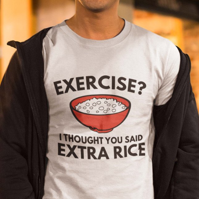 Übung ? Extra Rice T-Shirt (Von Creator hochgeladen)