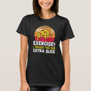 Übung Ich dachte, du hättest Extra-Scheibe Italien T-Shirt