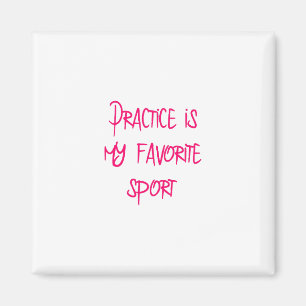 Übung ist My Favorite Sport Fun BJJ MIXED MARTIAL Magnet