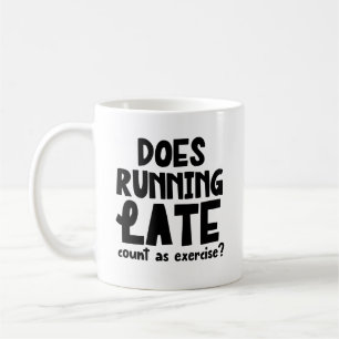 Übung von Lazy Person Kaffeetasse