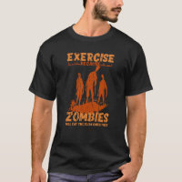 Übung, weil Zombies die langsamen essen