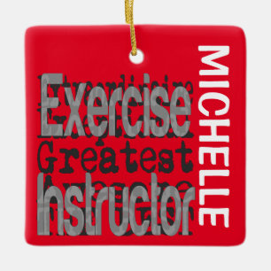 ÜbungsleiterIn Extraordinaire CUSTOM Keramikornament