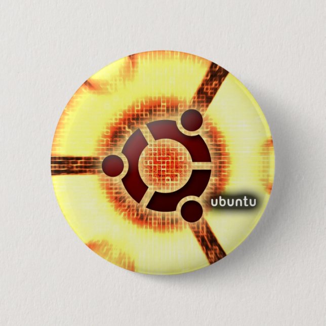 Ubuntu Button (Vorderseite)