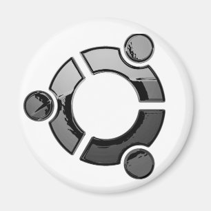 Ubuntu (Chrom) Magnet