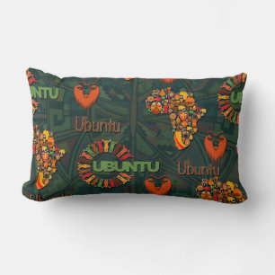 Ubuntu - Ich bin, weil wir sind. Lendenkissen